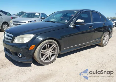 2008 Mercedes-Benz C 350 Sport из США, поврежденный, VIN WDDGF56X58F163661